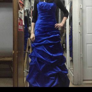 LAST CHANCE - Davids Bridal Horizon Bridesmaid Dress altered 2